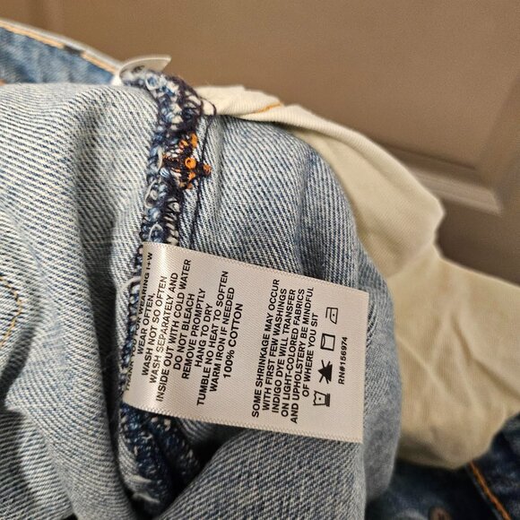 Imogene and Willie Seamed Jeans 34 100% Cotton - Picture 4 of 4